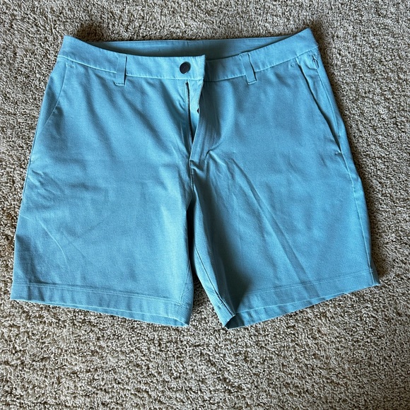 Lululemon Light Blue Mens Shorts - Picture 1 of 5